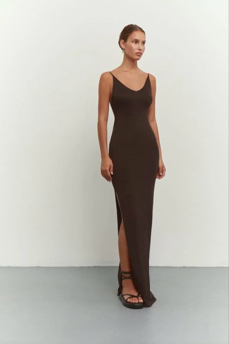 Сукні PAPAYA максі трикотажні