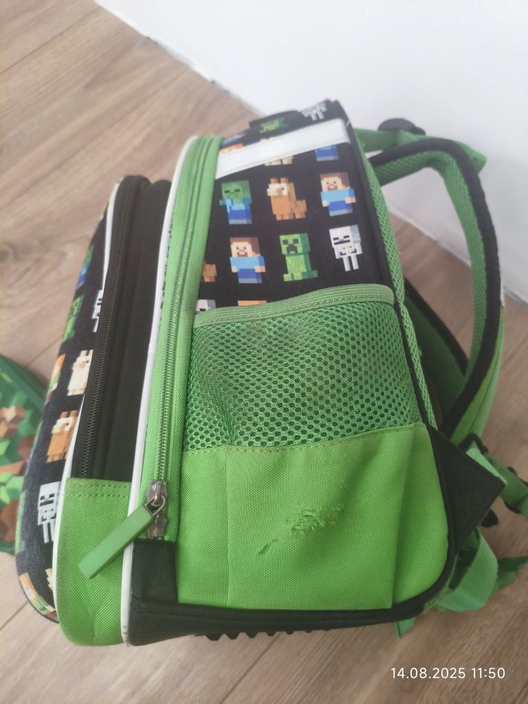 Plecak i piórnik Minecraft