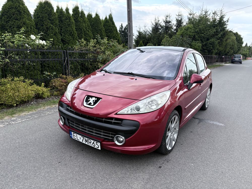 Peugeot 207_1.6 Turbo_150KM_Panorama_Bogate wyposazenie