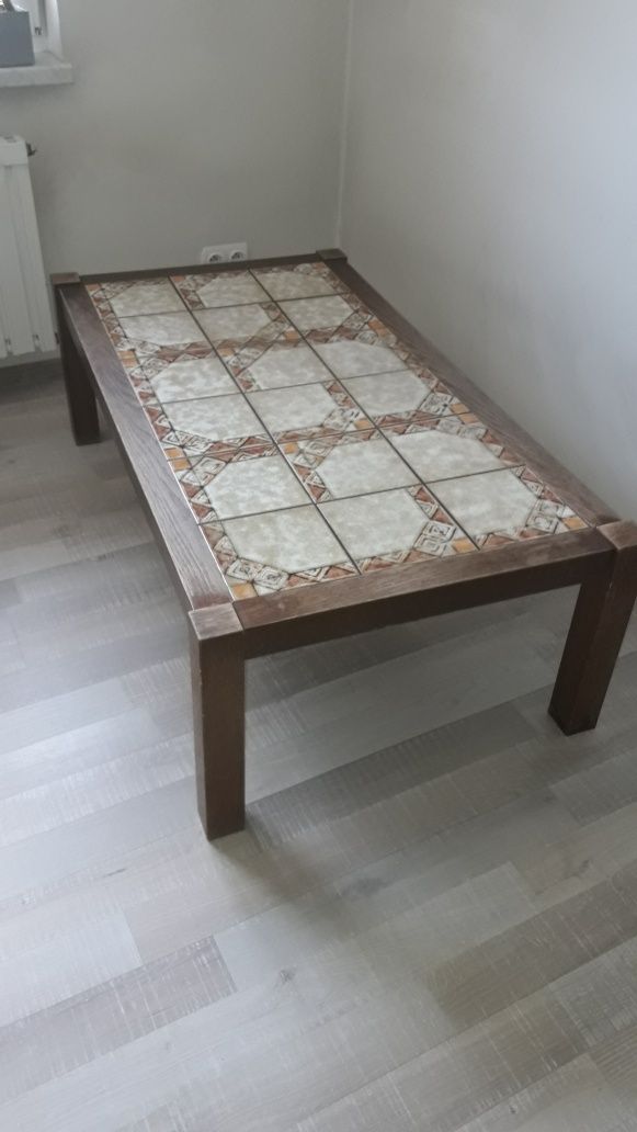 Ława w stylu boho