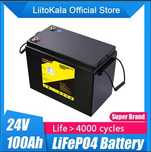 Аккумуляторная батарея LiitoKala LiFePO4 24V(29,2V) 100Ah