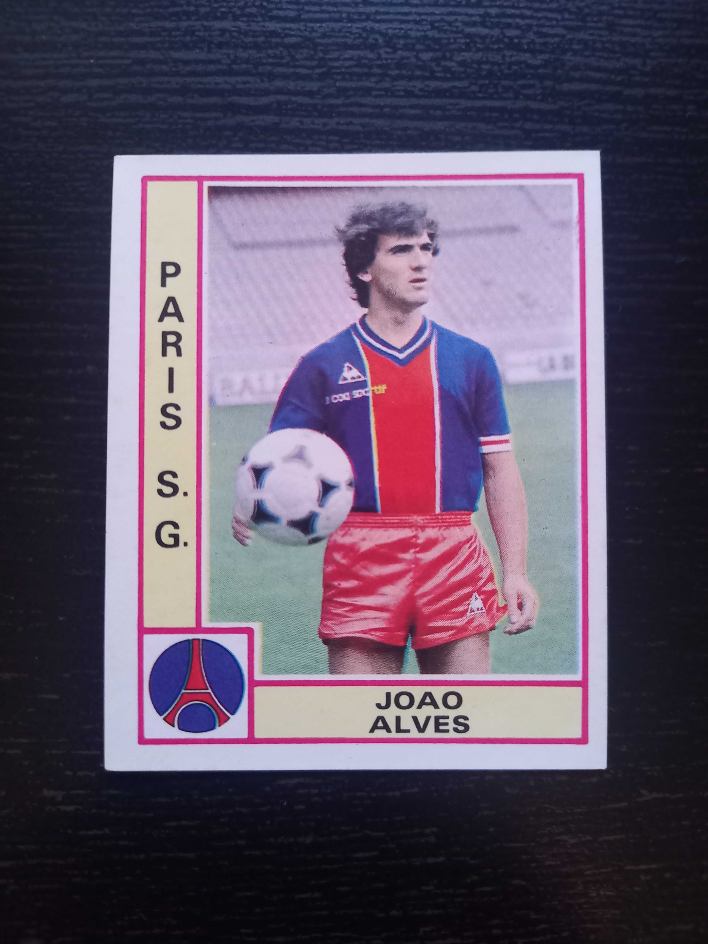 Cromo futebol Joao Alves(PSG)Antigo da Panini