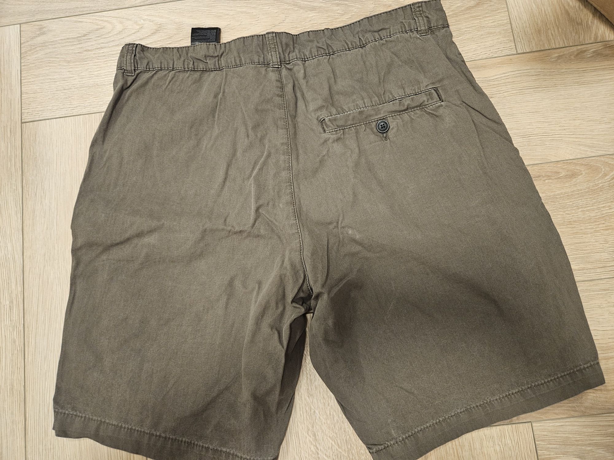 Spodenki krótkie bermudy męskie H&M Khaki