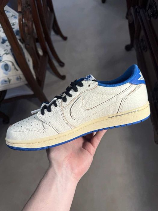 9 - Fragment Design x Travis Scott x Air Jordan 1 Retro OG SP Low Sail