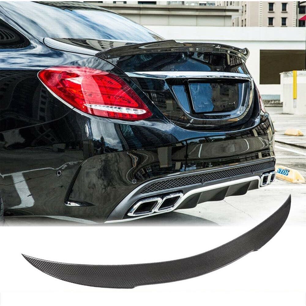 Спойлер Mercedes W205 накладка на багажник бленда антикрыло ц класс