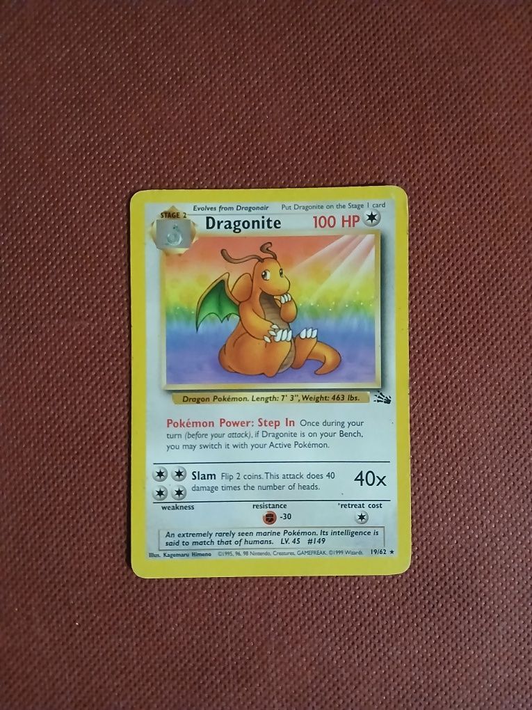 Carta Pokemon Dragonite