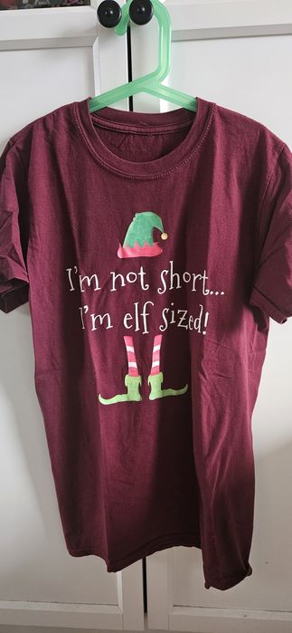 T-shirt koszulka damska świąteczna S