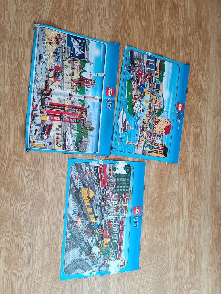 LEGO City/plakaty/prospekt/pociągi/port/NASA