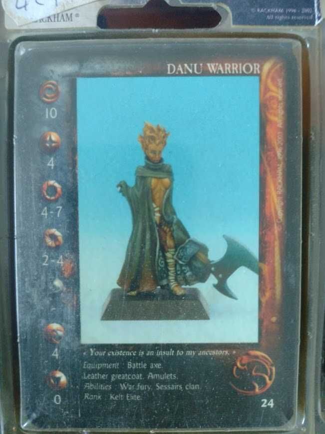 Confrontation Rackham Danu Warrior dwie figurki