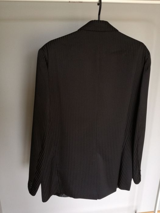 Garnitur męski czarny na 186cm