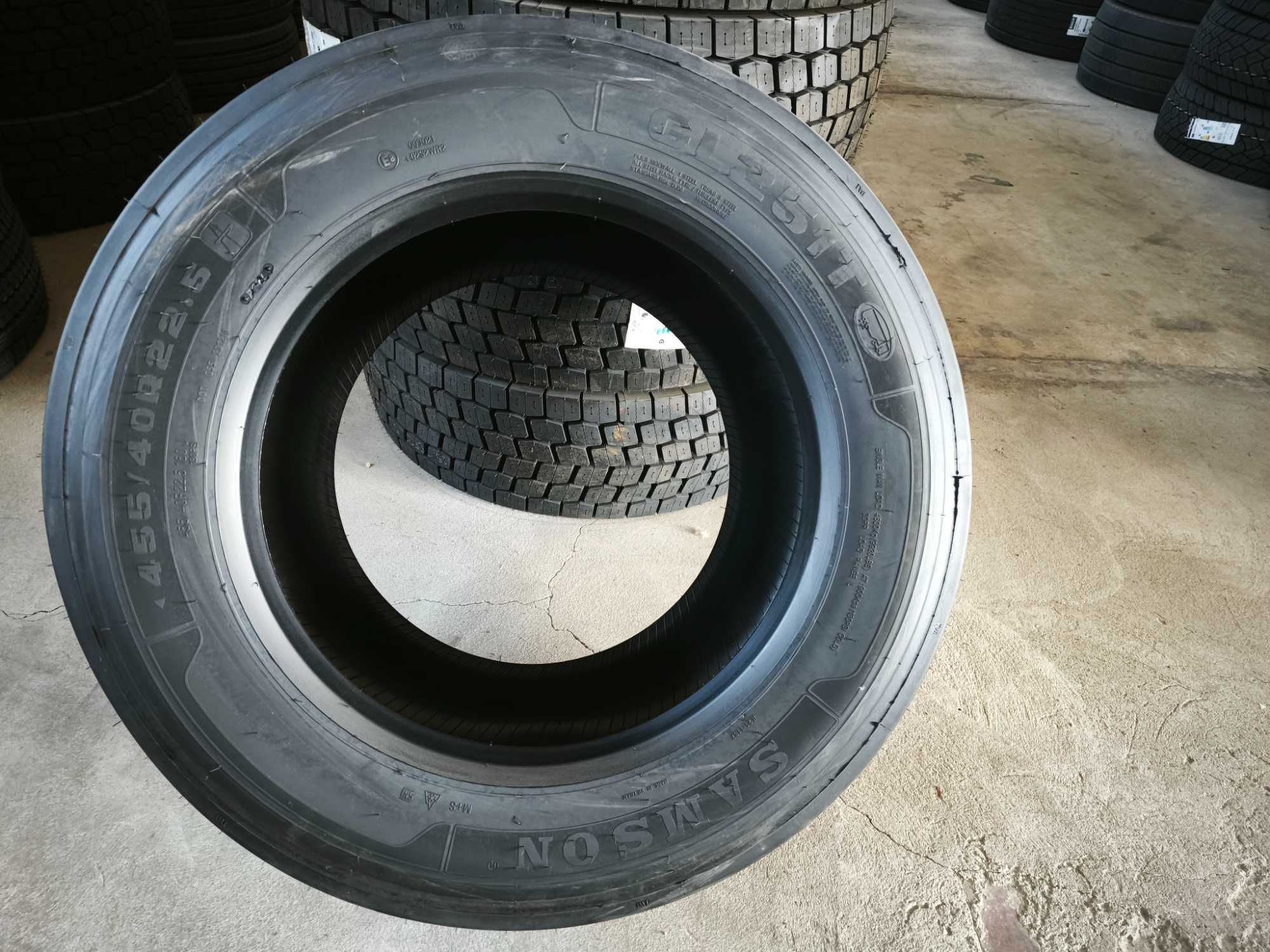 NOWE opony 455/40R22.5 Samson/Advance GL251T - cena BRUTTO