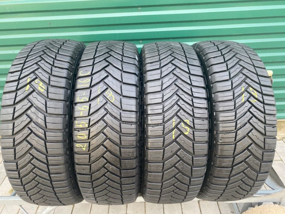 Шини літо 205/65R16c Michelin Agilis Cross Climate 4шт 8,5мм 18,19рік