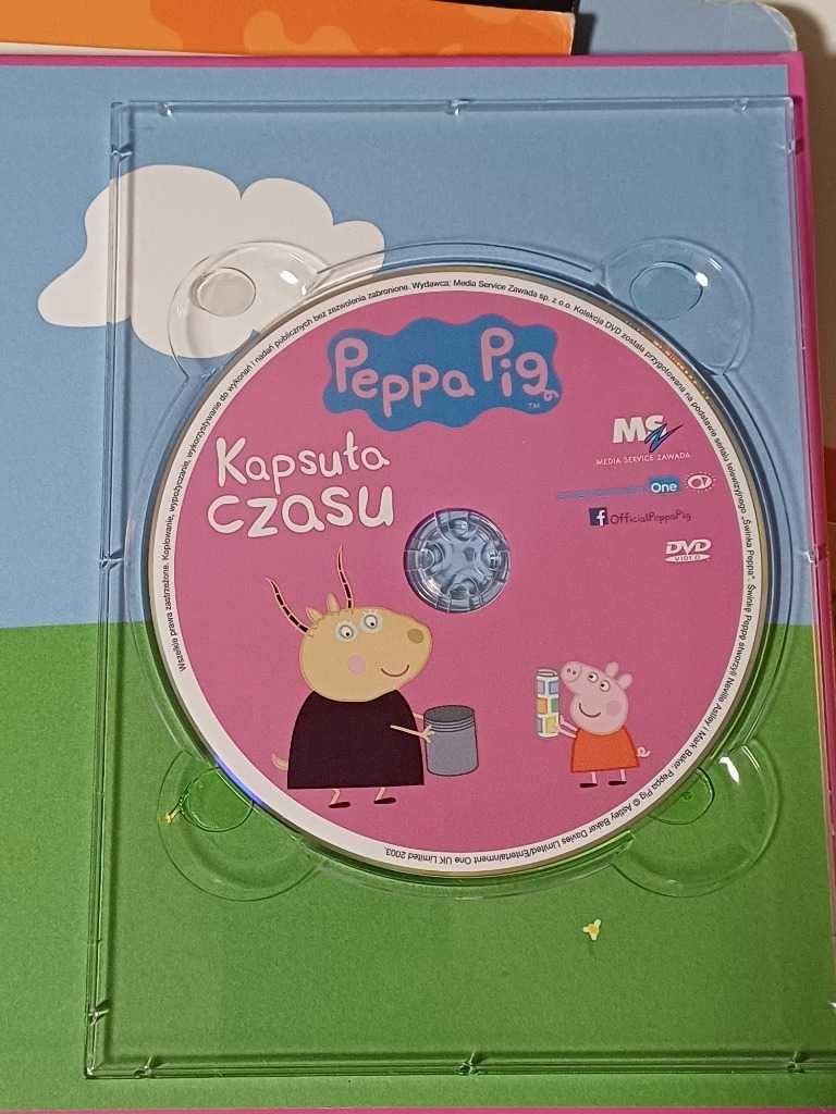Książki (Bajki, wierszyki) PEPPA,MASZA... + CD,DVD