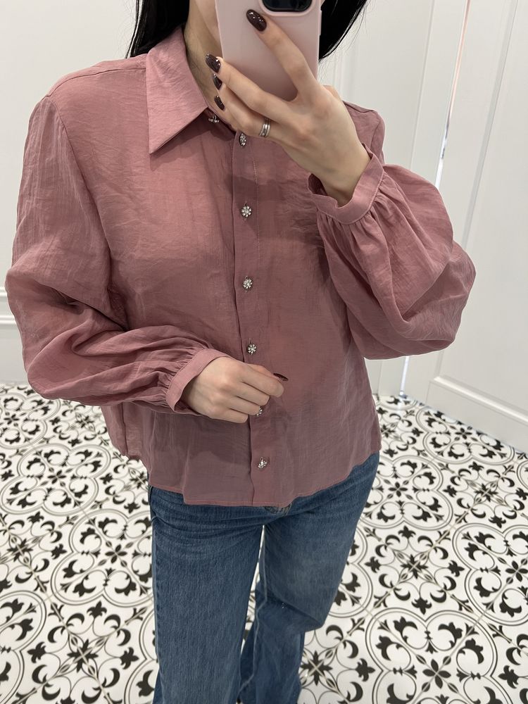 Блузка рубашка Zara