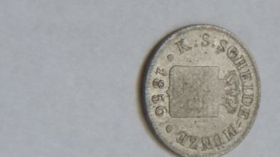 D M290, 1/2 grosza 5 fenigów Niemcy 1856 stara moneta