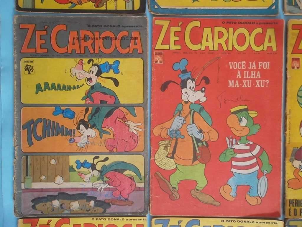 15 Revistas ZÉ CARIOCA , Lote desde o ano de 1962