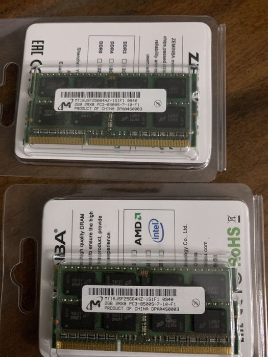 Memoria RAM 2 pentes