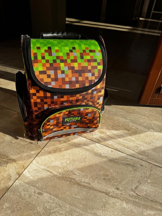 Plecak szkolny Minecraft usztywniany