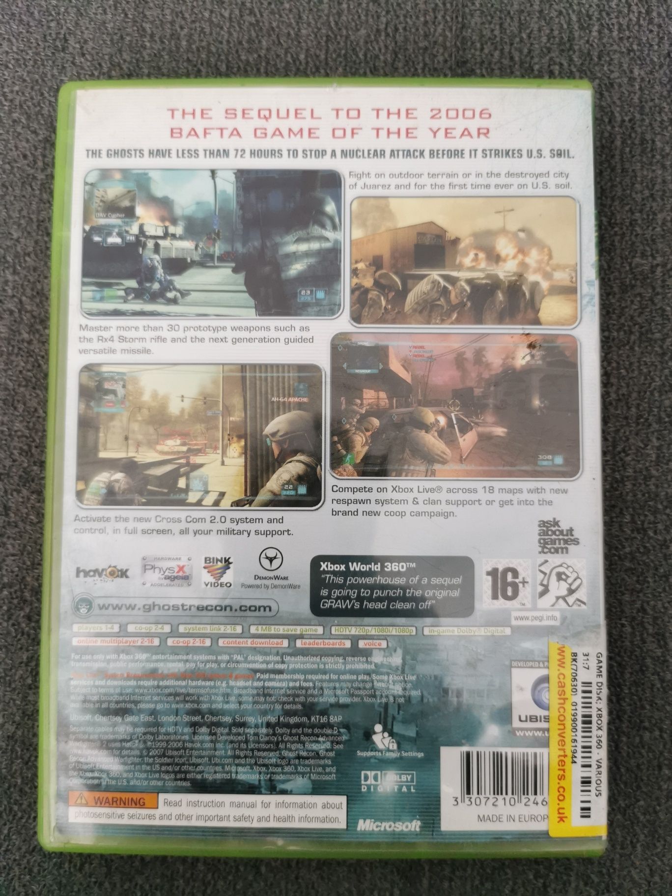 Ghost Recon 2 Xbox 360
