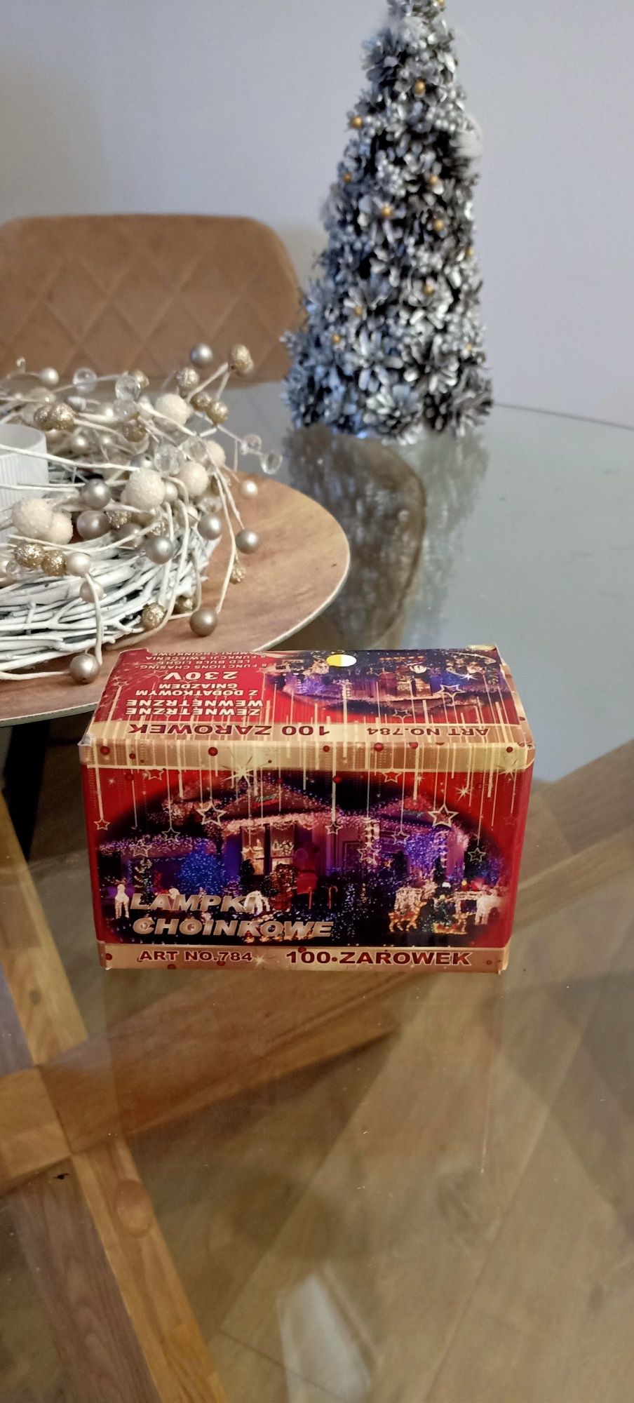 Lampki choinkowe zewnętrzne i wewnętrzne 100 żarowek
