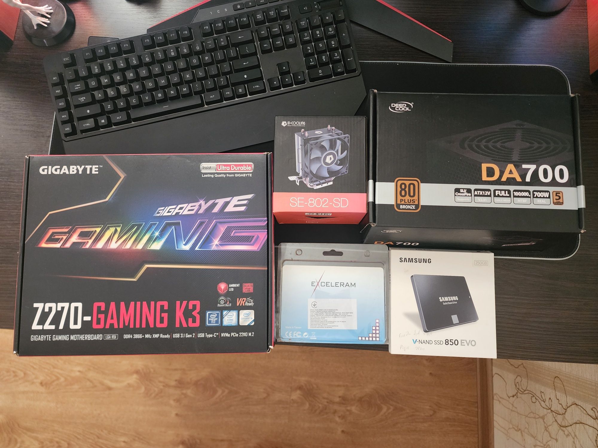 ПК i7 6700, RX5600XT, 16Gb, SSD 256Gb, HDD 1Tb