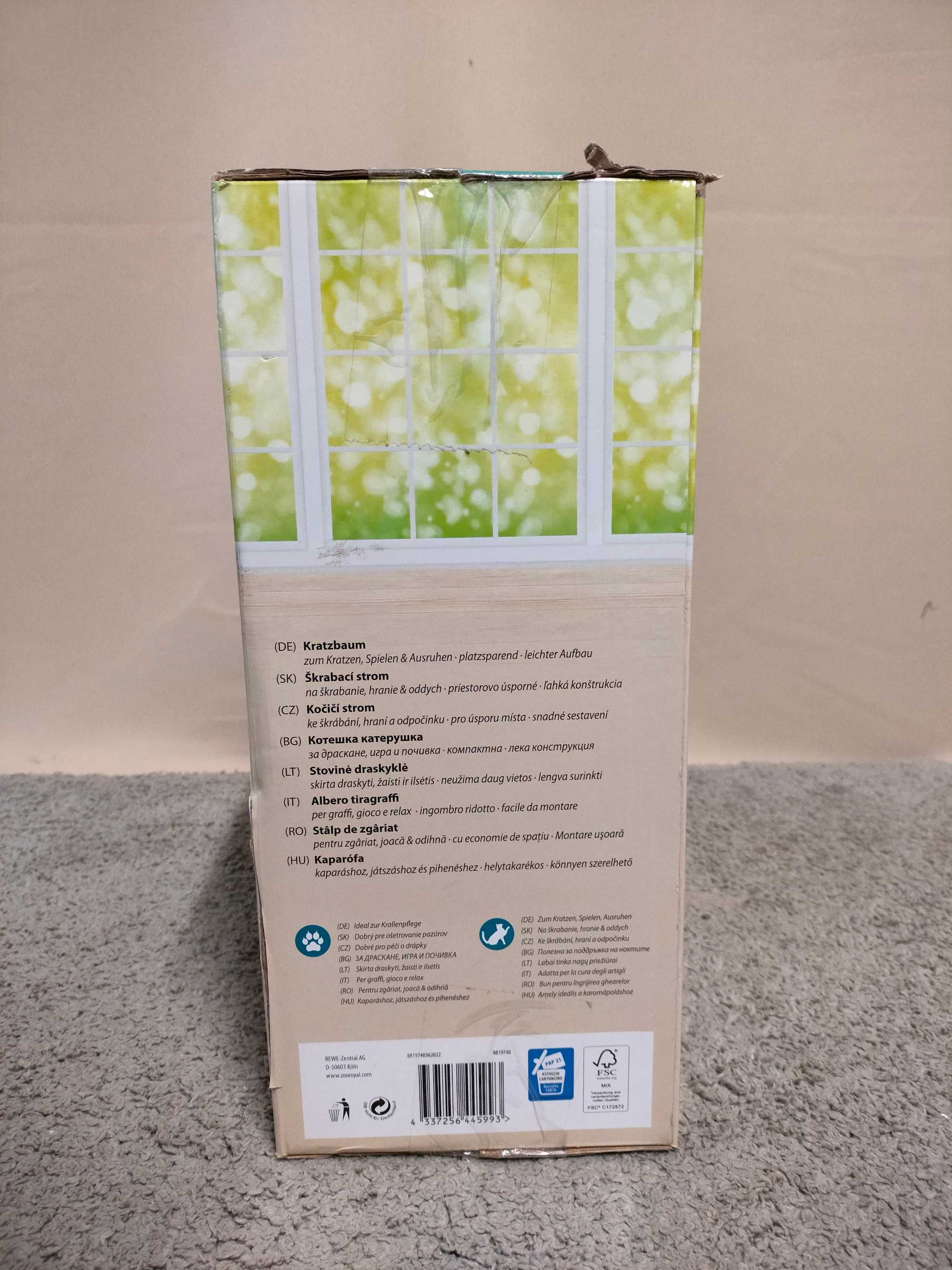 Drapak ZooRoyal 34.5x34.5 x 45 cm