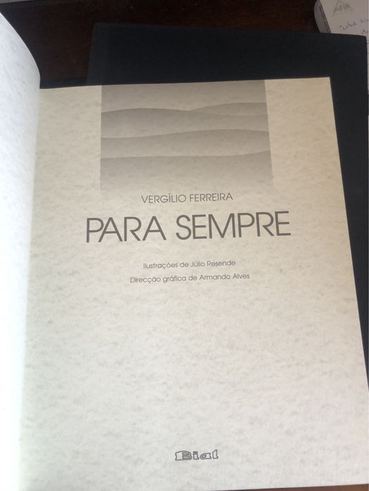 PARA SEMPRE. Vergilio Ferreira