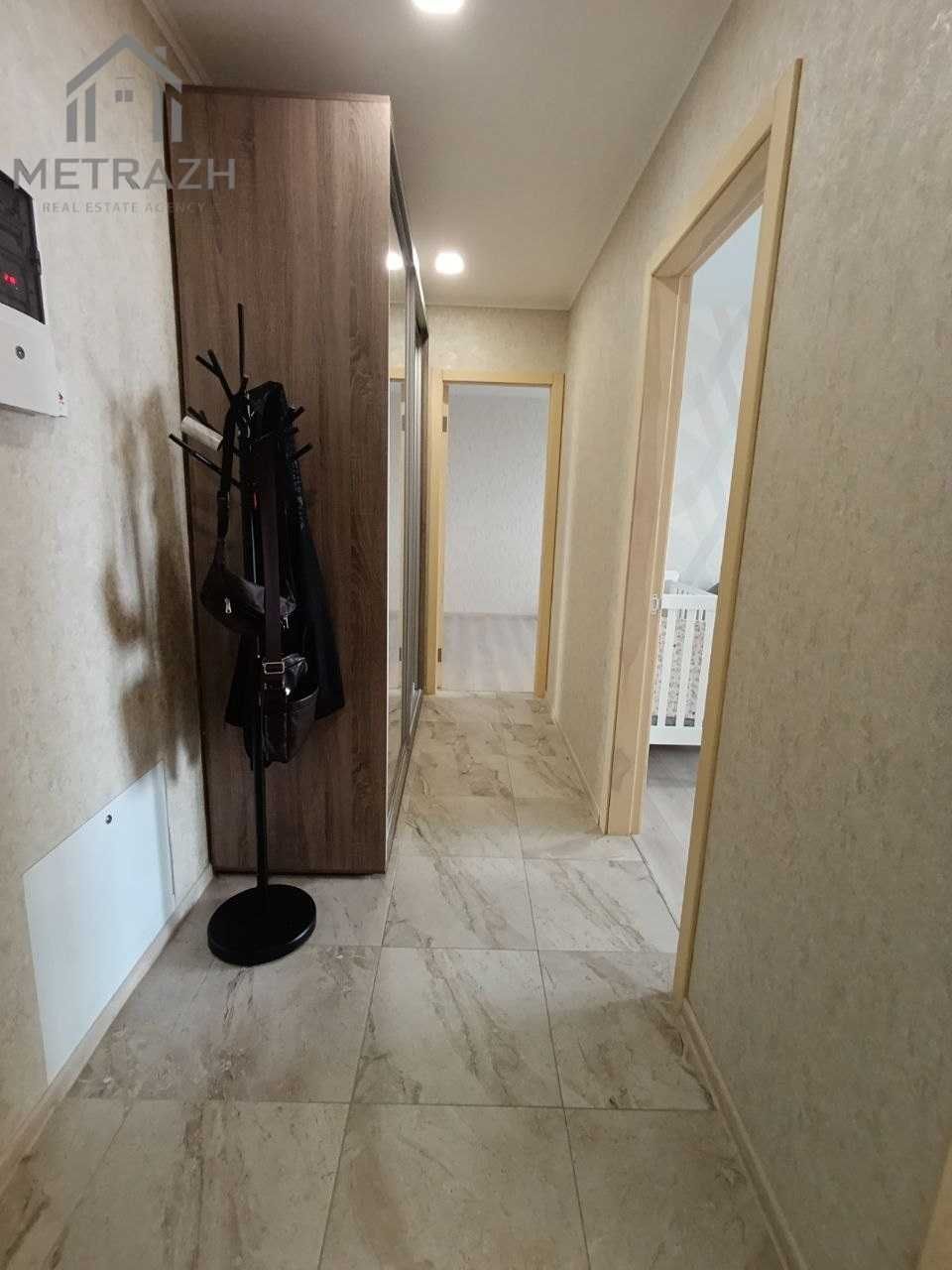 2х комнатная квартира  57 м2  Новый ремонт ЖК МИРА3