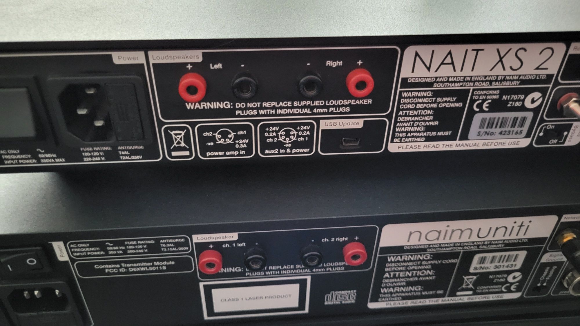 Naim XS 2 oryginalny pilot