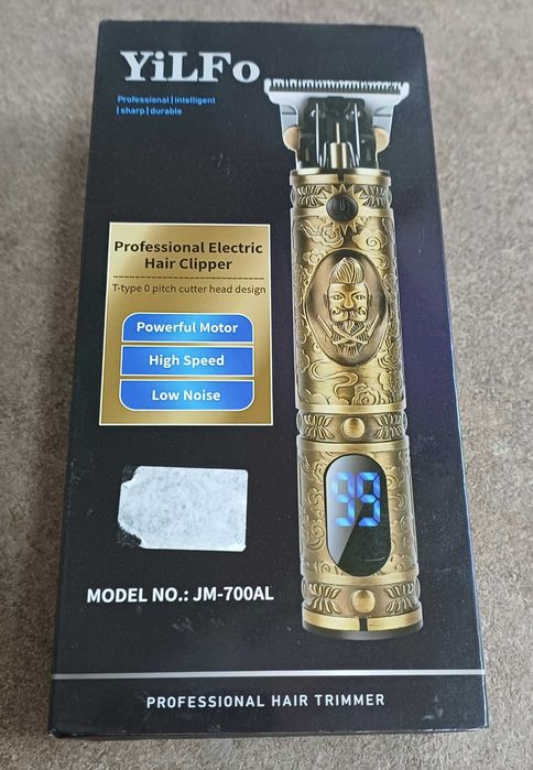 Машинка для стриження волосся тример бритва YiLFo JM-700AL