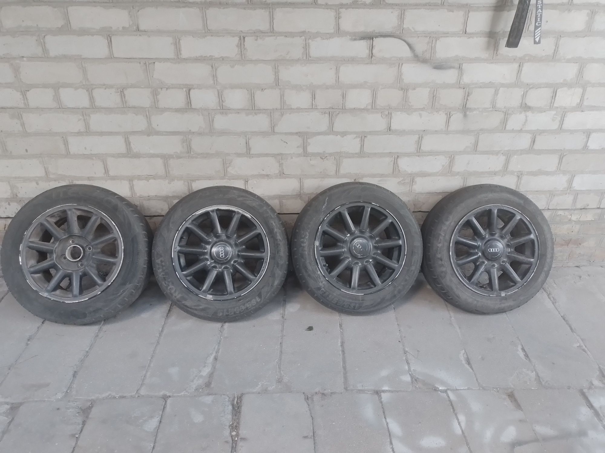 Оригінальні титанові диски AUDI R 15 4×108