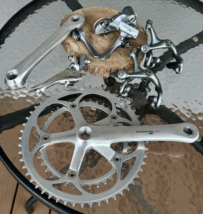 Grupa Szosowa Shimano 600 tricolor (Ultegra) FC-6400
