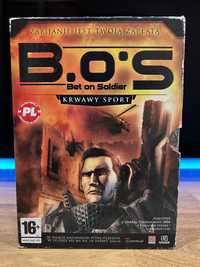 Bet on Soldier gra (PC PL 2005) slipcase kompletne premierowe wydanie