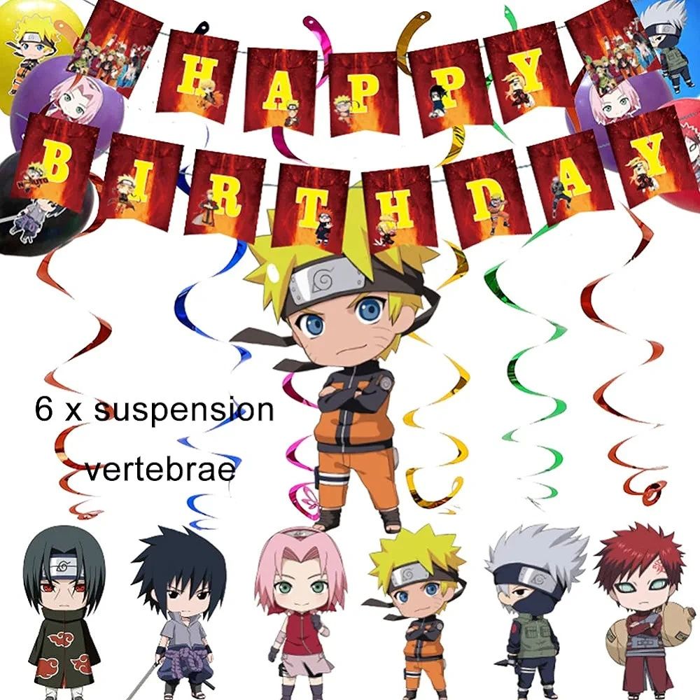 Zestaw urodzinowy Naruto