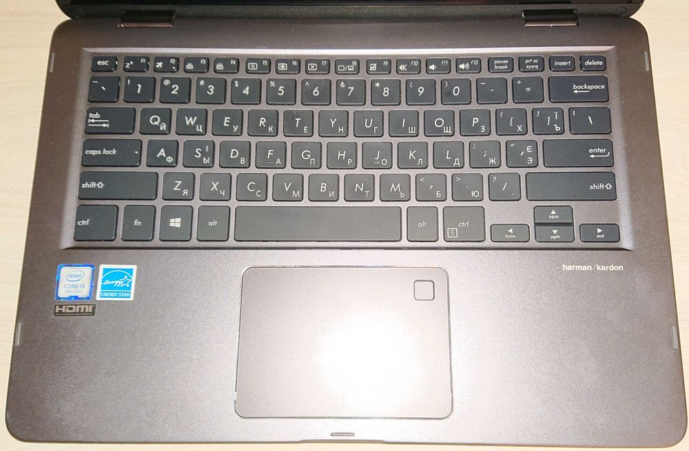 Ноутбук-Трансформер Asus /i5-8250/DDR4 8 Gb/SSD 256Gb/бат. 3 час