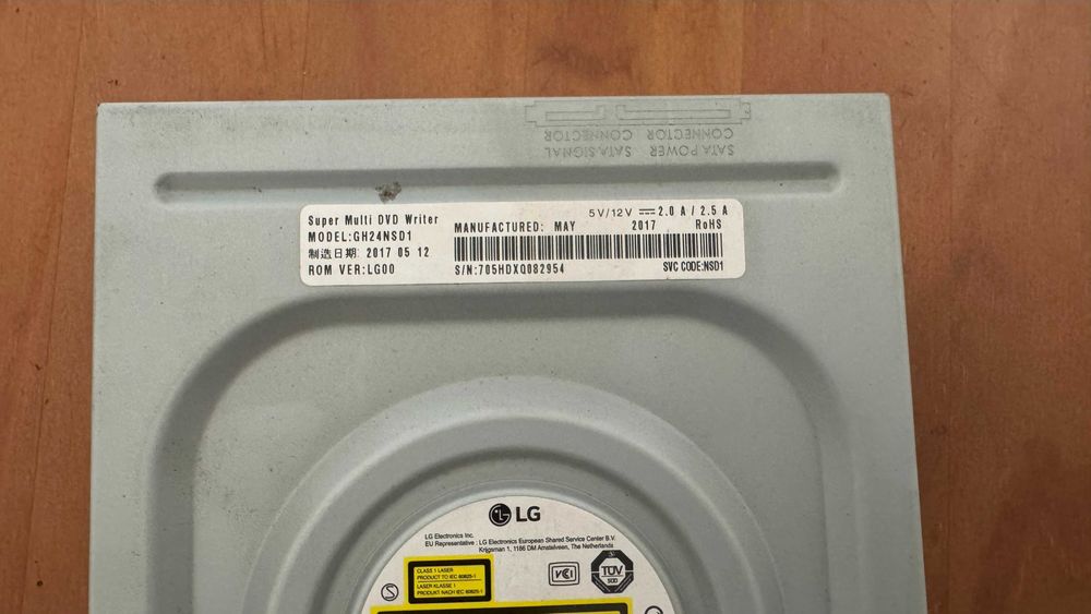LG 24x DVD-RW Drive64553118132353121