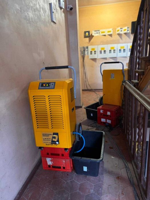 WYNAJEM Osuszacz powietrza Osuszanie po tynkach wylewkach zalaniu