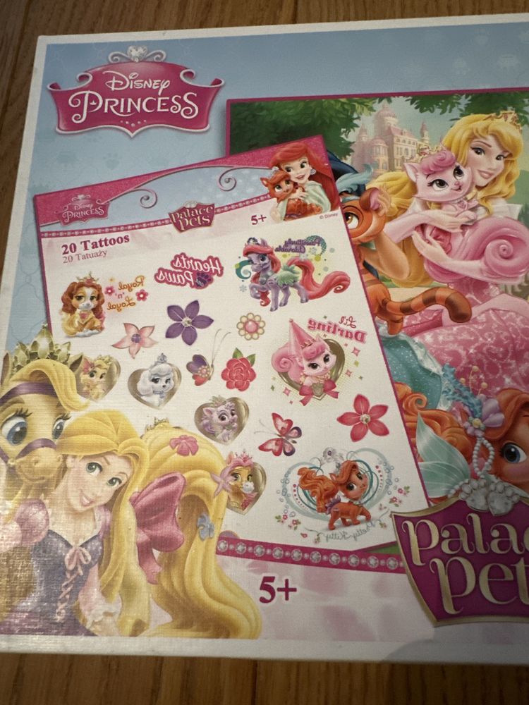 Puzzle księżniczki Disneya 100 elementów, 5+