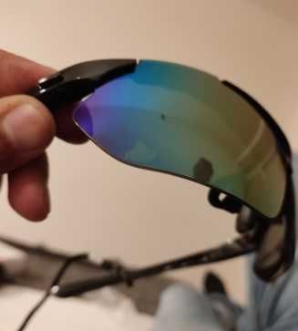 Okulary przeciwsłoneczne zestaw 12szt szkła wymienne na rower do sport