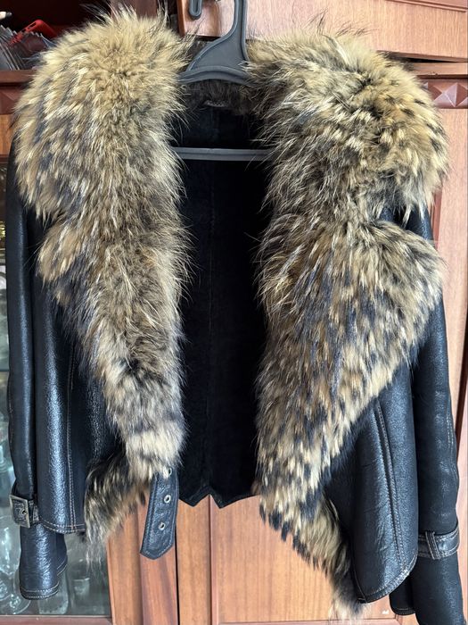 Дубленка натуральная с мехом