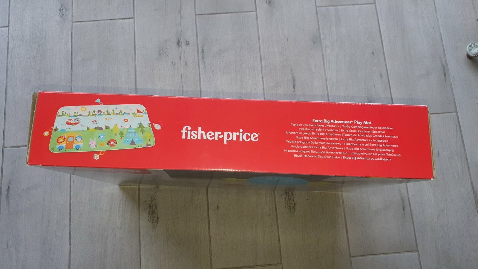 Детский большой коврик Fisher-price. Веселые приключения