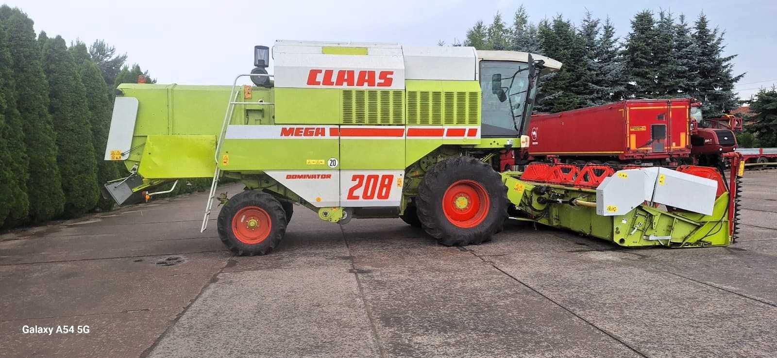 Kombajn Claas Mega 208 (1996) - Doskonały Stan,  3900 motogodzin