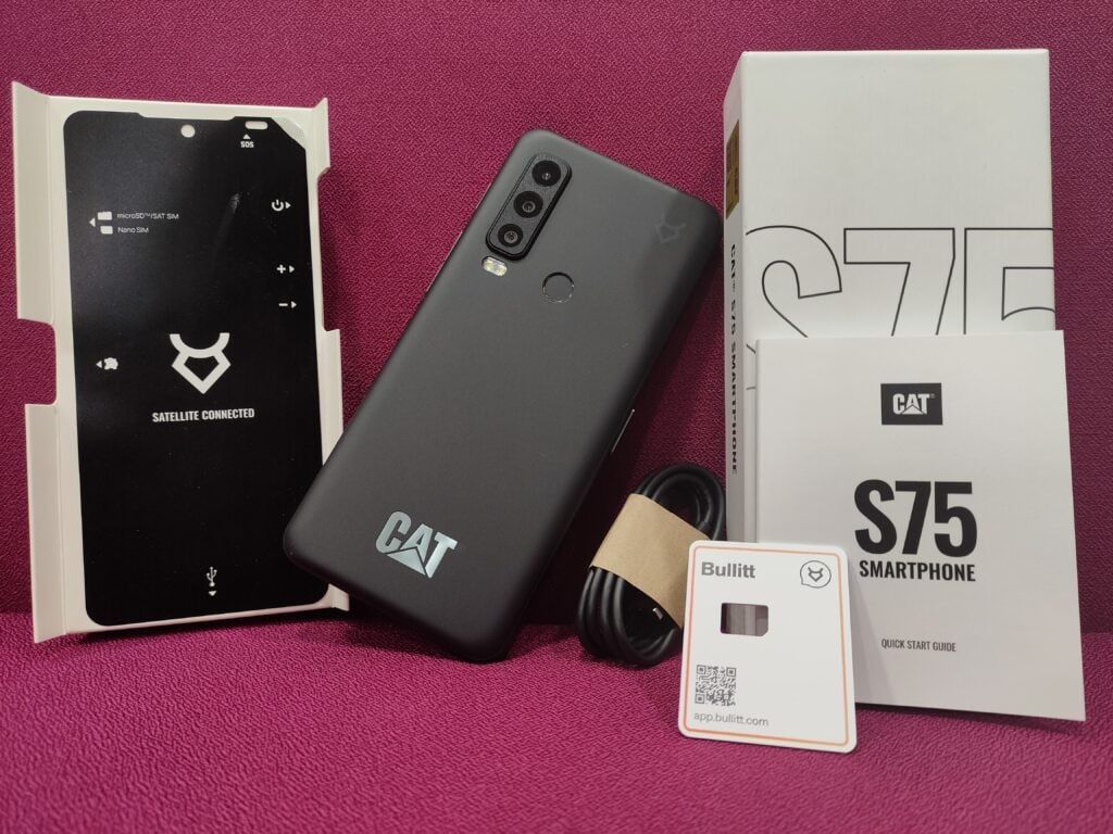 Cat S75 Black 6/128
