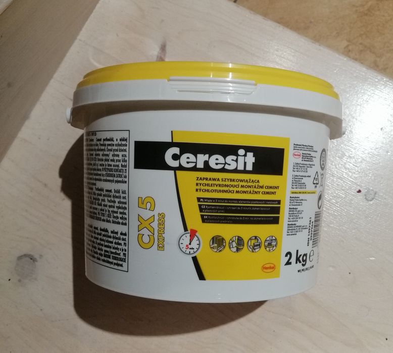 Ceresit CX 5 Express 2 kg – zaprawa szybkowiążąca (2 szt.)