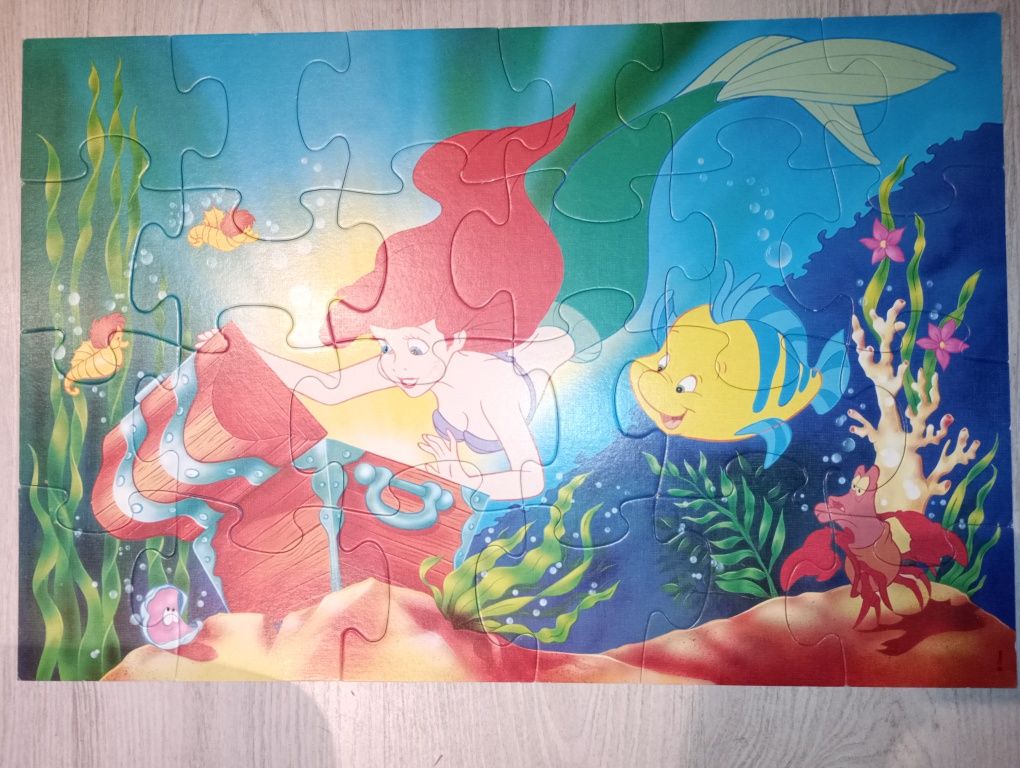 Puzzle Disney Syrenka Ariel