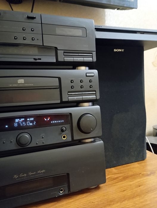 Музцентр pioneer c колонками sony