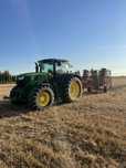 Wynajem Ciągnika John Deere na Doby bez operatora, pług gruber brona
