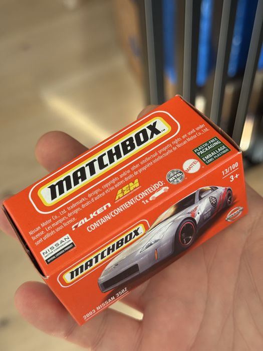 Matchbox 2003 Nissan 350Z V6 Falken AEM nismo Power Grabs klasyk SR