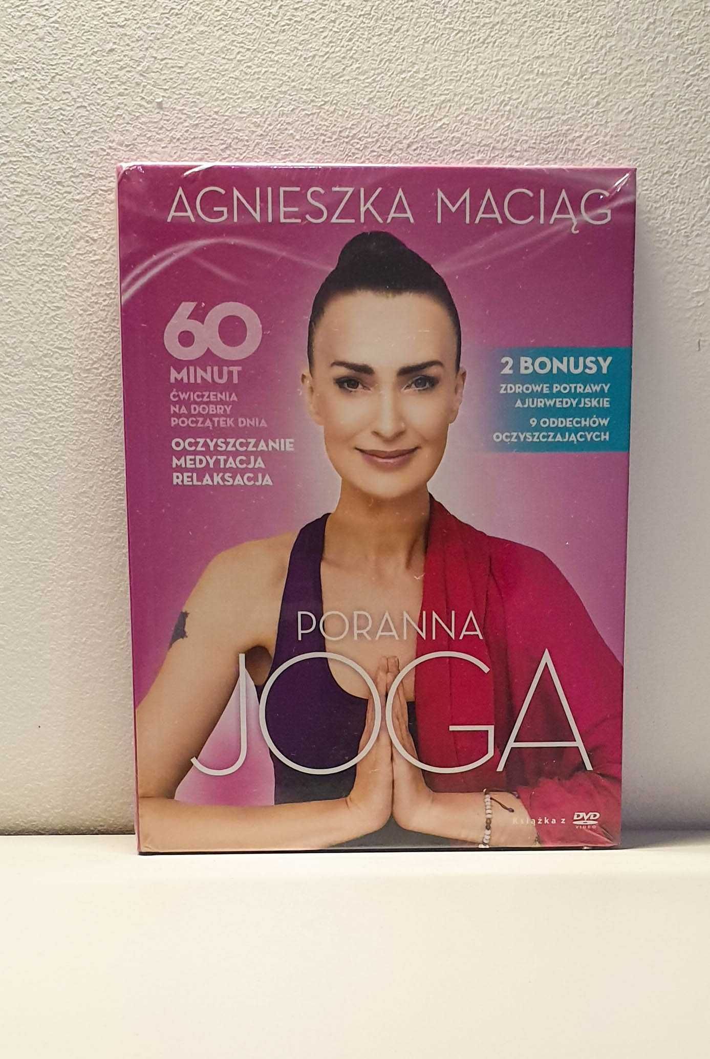 DVD Agnieszka Maciąg Poranna joga DVD Jak NOWA