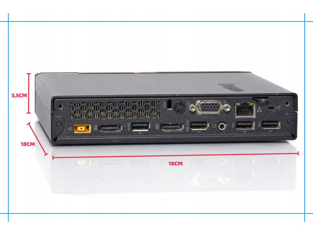 Lenovo ThinkCentre M715Q mini PC AMD Ryzen 5 16GB DDR3 256GB SSD Win10